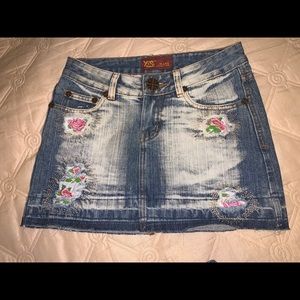 Girls Denim Skirt